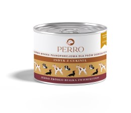 PERRO Indyk z cukinią dla psów dorosłych 410 g