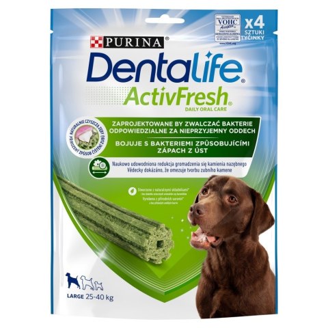 PURINA Dentalife Active Fresh Large - przekąska dentystyczna dla psa - 142 g PURINA Dentalife Active Fresh Large - przekąska dentystyczna dla psa - 142 g