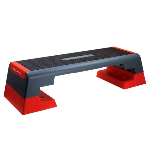 Step do aerobiku HMS AS007 Premium czarno-czerwony Step do aerobiku HMS AS007 Premium czarno-czerwony