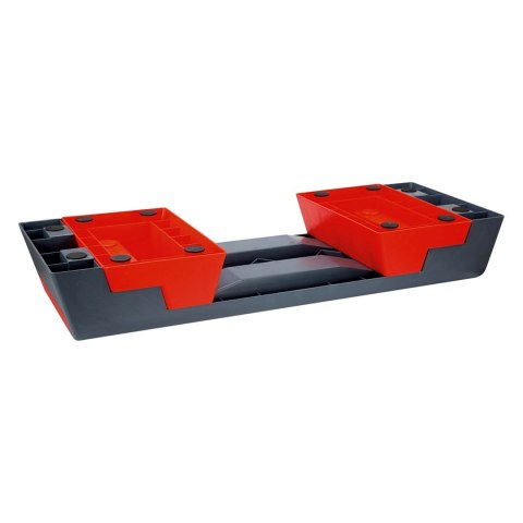 Step do aerobiku HMS AS007 Premium czarno-czerwony Step do aerobiku HMS AS007 Premium czarno-czerwony