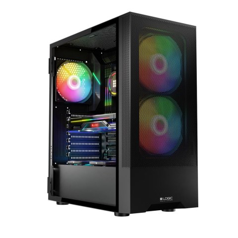LOGIC OBUDOWA ARYA ARGB MIDI USB 3.0 BLACK LOGIC OBUDOWA ARYA ARGB MIDI USB 3.0 BLACK