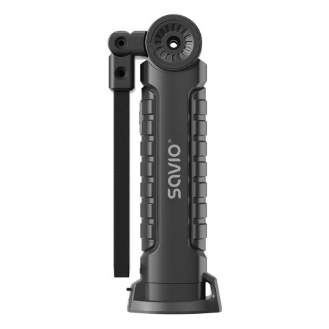 SAVIO LAMPA WARSZTATOWA AKUMULATOROWA COB LED 3W, USB, 150 LM, SKŁADANA, Z MAGNESEM, FL-03 SAVIO LAMPA WARSZTATOWA AKUMULATOROWA COB LED 3W, USB, 150 LM, SKŁADANA, Z MAGNESEM, FL-03