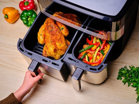 Frytkownica beztłuszczowa TEFAL DualEasy EY905D10 Frytkownica beztłuszczowa TEFAL DualEasy EY905D10