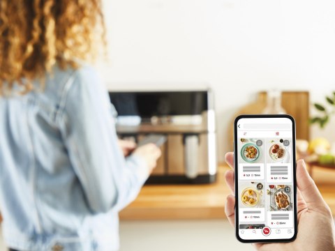 Frytkownica beztłuszczowa TEFAL DualEasy EY905D10 Frytkownica beztłuszczowa TEFAL DualEasy EY905D10