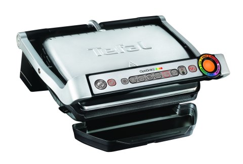 Grill elektryczny Tefal Optigrill+ GC 716D12 (Akcesorium do gofrów; stołowy-zamknięty; 2000W; kolor srebrny) Grill elektryczny Tefal Optigrill+ GC 716D12 (Akcesorium do gofrów; stołowy-zamknięty; 2000W; kolor srebrny)