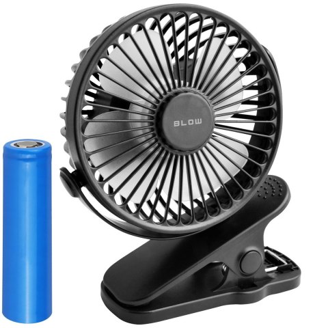 BLOW WENTYLATOR BIURKOWY Z KLIPSEM 10CM USB AKUMUL BLOW WENTYLATOR BIURKOWY Z KLIPSEM 10CM USB AKUMUL
