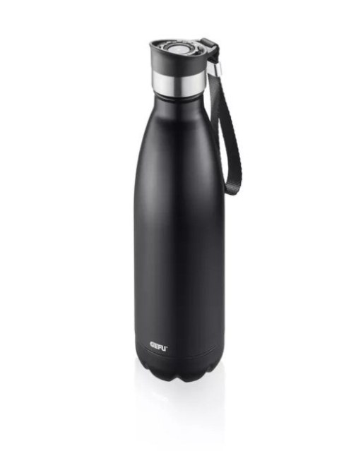 Butelka termiczna 500 ml czarna GEFU OLIMPIO G-12731 Butelka termiczna 500 ml czarna GEFU OLIMPIO G-12731
