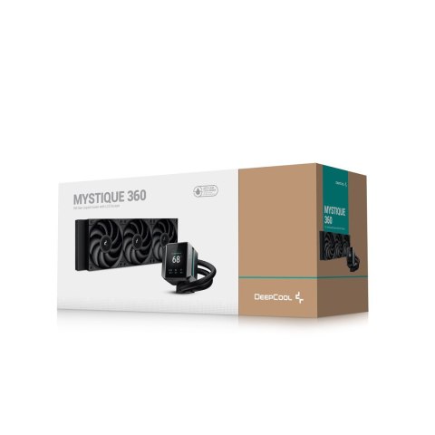 Chłodzenie wodne Deepcool Mystique LCD 360mm (R-LX750-BKDSNMP-G-1) Chłodzenie wodne Deepcool Mystique LCD 360mm (R-LX750-BKDSNMP-G-1)