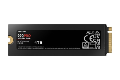 Dysk SSD Samsung 990 PRO Heatsink 4TB Dysk SSD Samsung 990 PRO Heatsink 4TB
