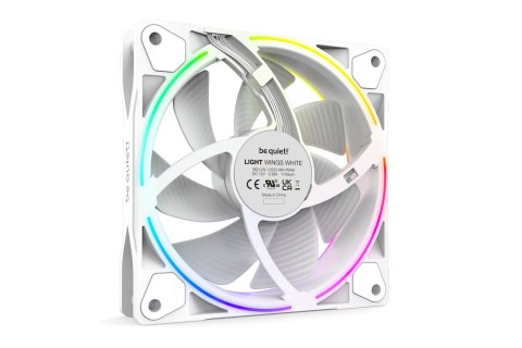 Wentylator be quiet! LIGHT WINGS White 120mm PWM Triple-Pack Wentylator be quiet! LIGHT WINGS White 120mm PWM Triple-Pack