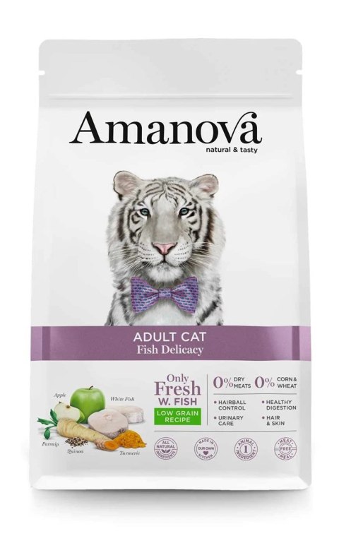 Amanova Adult Cat Fish White Fish 1,5kg Amanova Adult Cat Fish White Fish 1,5kg