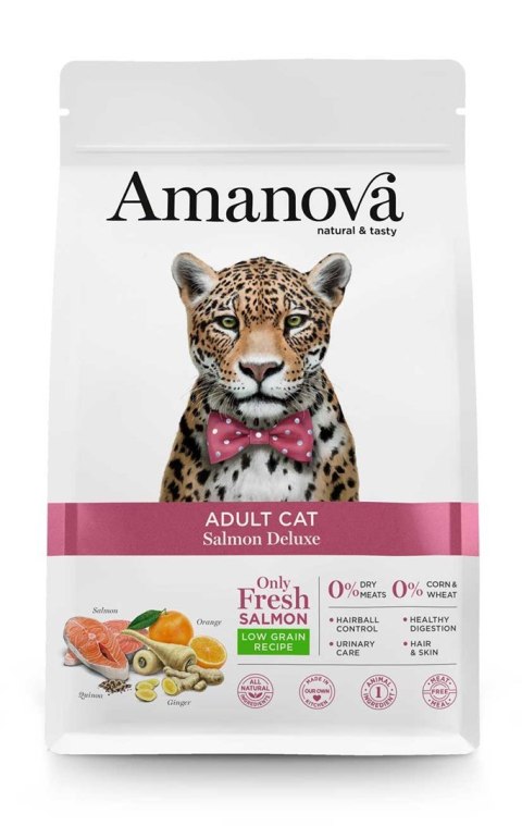 Amanova Adult Cat Salmon Deluxe 1,5kg Amanova Adult Cat Salmon Deluxe 1,5kg