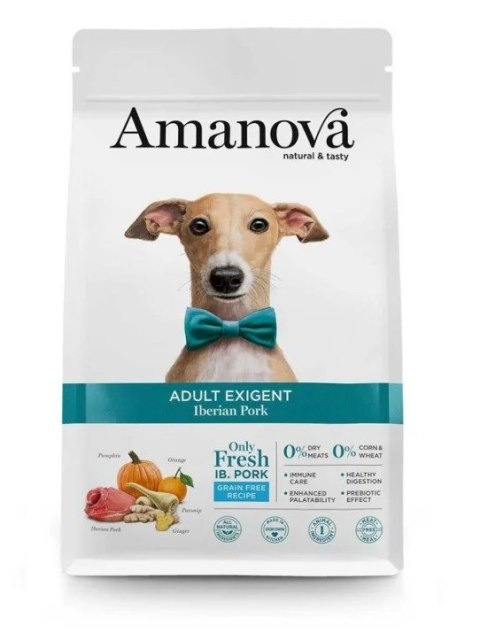 Amanova Adult Exigent Iberian Pork 2kg Amanova Adult Exigent Iberian Pork 2kg