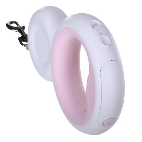 DOGGYVILLAGE SMYCZ AUTOMATYCZNA 3W1 Z LATARKĄ LED RÓŻOWA MT7125 DOGGYVILLAGE SMYCZ AUTOMATYCZNA 3W1 Z LATARKĄ LED RÓŻOWA MT7125