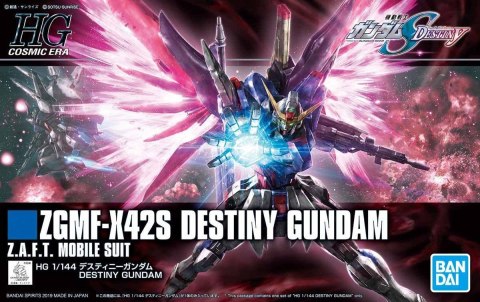 Figurka kolekcjonerska BANDAI HG 1/144 DESTINY GUNDAM Figurka kolekcjonerska BANDAI HG 1/144 DESTINY GUNDAM
