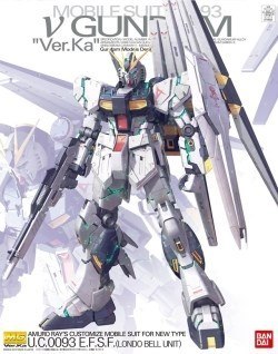 Figurka kolekcjonerska BANDAI MG 1/100 NU GUNDAM Ver. Ka Figurka kolekcjonerska BANDAI MG 1/100 NU GUNDAM Ver. Ka