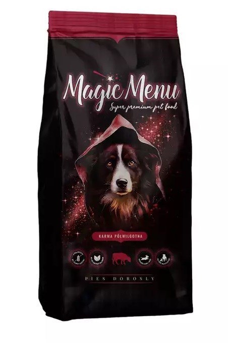 Magic Menu Półwilgotna karma dla psa z wołowiną 10 kg Magic Menu Półwilgotna karma dla psa z wołowiną 10 kg