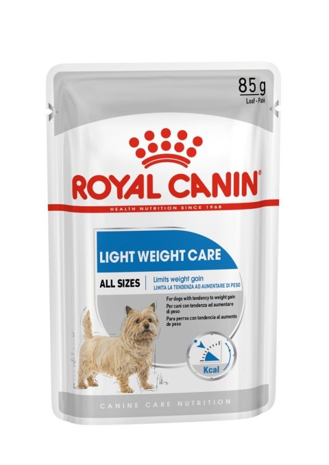 ROYAL CANIN CCN LIGHT WEIGHT CARE LOAF - mokra karma dla psa dorosłego - 12x85g ROYAL CANIN CCN LIGHT WEIGHT CARE LOAF - mokra karma dla psa dorosłego - 12x85g