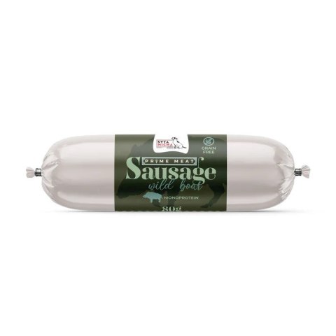 Syta Micha Prime Meat Sausage Dzik - przysmak dla psa - 80g Syta Micha Prime Meat Sausage Dzik - przysmak dla psa - 80g