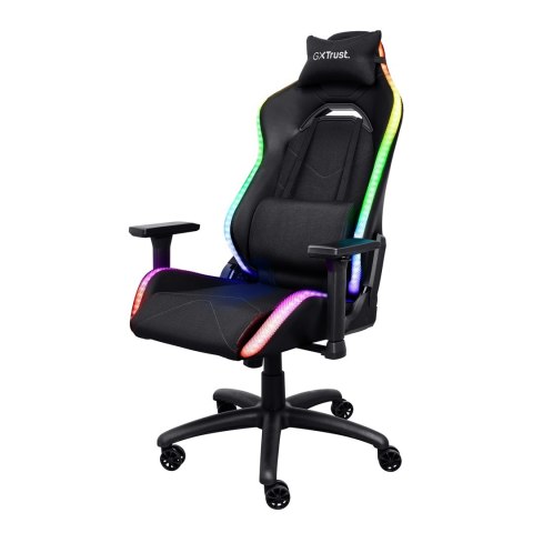 Fotel gamingowy TRUST GXT719 RUYA RGB czarne (25185) Fotel gamingowy TRUST GXT719 RUYA RGB czarne (25185)