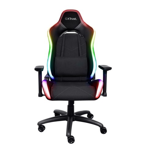 Fotel gamingowy TRUST GXT719 RUYA RGB czarne (25185) Fotel gamingowy TRUST GXT719 RUYA RGB czarne (25185)