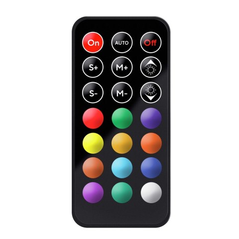 Fotel gamingowy TRUST GXT719 RUYA RGB czarne (25185) Fotel gamingowy TRUST GXT719 RUYA RGB czarne (25185)