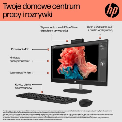 HP AIO 24-cr0008nw Athlon Silver 7120U 23.8"FHD AG IPS 8GB_DDR SSD5256 Radeon 610M Win11 2Y Shell White HP AIO 24-cr0008nw Athlon Silver 7120U 23.8"FHD AG IPS 8GB_DDR SSD5256 Radeon 610M Win11 2Y Shell White