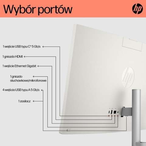 HP AIO 24-cr0008nw Athlon Silver 7120U 23.8"FHD AG IPS 8GB_DDR SSD5256 Radeon 610M Win11 2Y Shell White HP AIO 24-cr0008nw Athlon Silver 7120U 23.8"FHD AG IPS 8GB_DDR SSD5256 Radeon 610M Win11 2Y Shell White