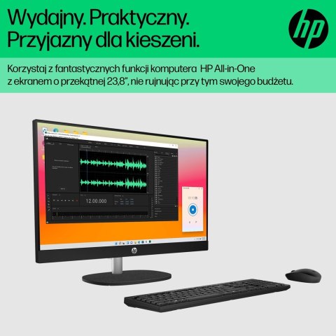 HP AIO 24-cr0015nw i3-N300 23.8"FHD AG IPS 8GB DDR4 3200 SSD256 Intel UHD Graphics Win11 2Y Shell White HP AIO 24-cr0015nw i3-N300 23.8"FHD AG IPS 8GB DDR4 3200 SSD256 Intel UHD Graphics Win11 2Y Shell White