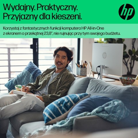HP AIO 24-cr0015nw i3-N300 23.8"FHD AG IPS 8GB DDR4 3200 SSD256 Intel UHD Graphics Win11 2Y Shell White HP AIO 24-cr0015nw i3-N300 23.8"FHD AG IPS 8GB DDR4 3200 SSD256 Intel UHD Graphics Win11 2Y Shell White