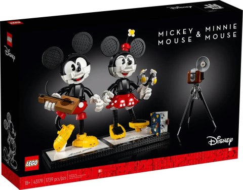 LEGO Disney 43179 Myszka Miki i Myszka Minnie do zbudowania LEGO Disney 43179 Myszka Miki i Myszka Minnie do zbudowania