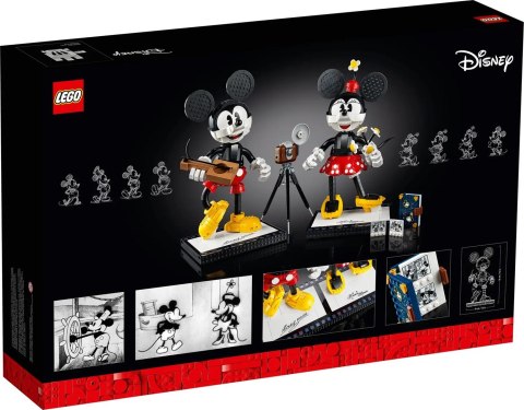 LEGO Disney 43179 Myszka Miki i Myszka Minnie do zbudowania LEGO Disney 43179 Myszka Miki i Myszka Minnie do zbudowania