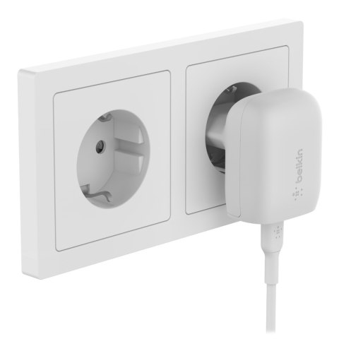 BELKIN ŁADOWARKA 20W USB-C PD PPS 1M C-LTG BIAŁA BELKIN ŁADOWARKA 20W USB-C PD PPS 1M C-LTG BIAŁA