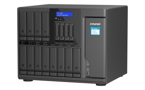 Qnap TS-1655-8G, Tower, 12 x 3.5"/2.5" SATA + 4 x 2.5" SATA, Intel Atom C5125 8C/8T, 8GB DDR4 non-ECC (Max. 256GB), 2 x 2.5GbE, Qnap TS-1655-8G, Tower, 12 x 3.5"/2.5" SATA + 4 x 2.5" SATA, Intel Atom C5125 8C/8T, 8GB DDR4 non-ECC (Max. 256GB), 2 x 2.5GbE,