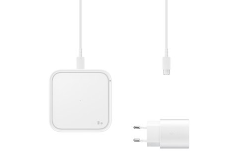 Samsung Wireless Charger Pad (with Travel Adapter) White (WYPRZEDAŻ) Samsung Wireless Charger Pad (with Travel Adapter) White (WYPRZEDAŻ)