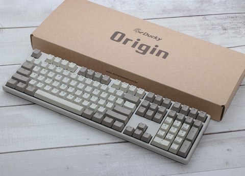 Ducky Origin Vintage Gaming Tastatur, Cherry MX-Brown (US) Ducky Origin Vintage Gaming Tastatur, Cherry MX-Brown (US)