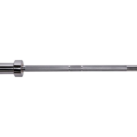 Gryf olimpijski 20kg/2200mm z zaciskami Lock Jaw HMS GO900 Gryf olimpijski 20kg/2200mm z zaciskami Lock Jaw HMS GO900