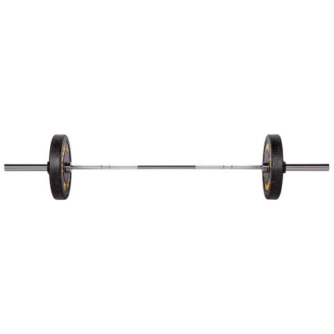 Gryf olimpijski 20kg/2200mm z zaciskami Lock Jaw HMS GO900 Gryf olimpijski 20kg/2200mm z zaciskami Lock Jaw HMS GO900
