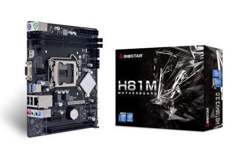 Płyta główna BIOSTAR H81MHV3 3.0 (WYPRZEDAŻ) Płyta główna BIOSTAR H81MHV3 3.0 (WYPRZEDAŻ)