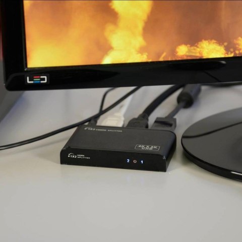 TECHLY SPLITTER AV HDMI 2.0 1/2 ULTRA HD 4KX2K 3D IDATA HDMI2-4K2 TECHLY SPLITTER AV HDMI 2.0 1/2 ULTRA HD 4KX2K 3D IDATA HDMI2-4K2