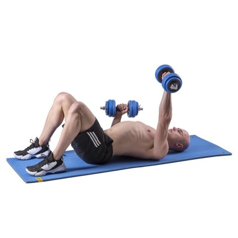Zestaw ciężarów 2w1 HMS SGG30 BAR (sztanga i sztangielki) 30kg Zestaw ciężarów 2w1 HMS SGG30 BAR (sztanga i sztangielki) 30kg