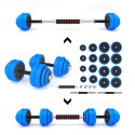 Zestaw ciężarów 2w1 HMS SGG30 BAR (sztanga i sztangielki) 30kg
