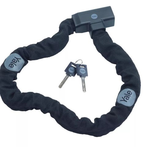 Łańcuch z zamkiem szyfrowym 8x900mm Yale Essential Security Keyed Chain 900mm Łańcuch z zamkiem szyfrowym 8x900mm Yale Essential Security Keyed Chain 900mm