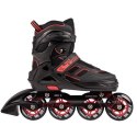 Łyżworolki NILS Extreme NA14174 A czarno-czerwone rozm. S (31-34)