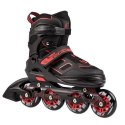 Łyżworolki NILS Extreme NA14174 A czarno-czerwone rozm. S (31-34)