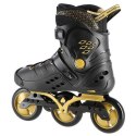 Łyżworolki slalomowe NILS Extreme NA20006 czarno-złote rozm. 35