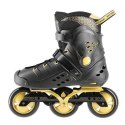 Łyżworolki slalomowe NILS Extreme NA20006 czarno-złote rozm. 35