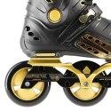 Łyżworolki slalomowe NILS Extreme NA20006 czarno-złote rozm. 35