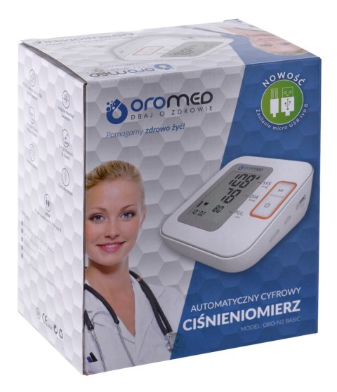 Ciśnieniomierz naramienny OROMED ORO-N2 BASIC Ciśnieniomierz naramienny OROMED ORO-N2 BASIC