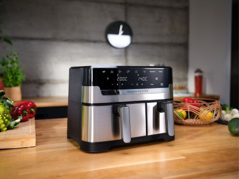 Frytkownica beztłuszczowa TEFAL DualEasy EY905D10 Frytkownica beztłuszczowa TEFAL DualEasy EY905D10